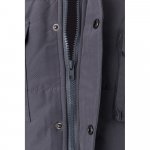 VL MEFITIS. Multi-pocket padded vest (220g/m&sup2;), in polyester (100%) - Grey