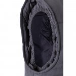 VL MEFITIS. Multi-pocket padded vest (220g/m&sup2;), in polyester (100%) - Grey