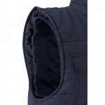 VL MEFITIS. Multi-pocket padded vest (220g/m&sup2;), in polyester (100%) - Navy blue