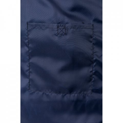 VL MEFITIS. Multi-pocket padded vest (220g/m&sup2;), in polyester (100%) - Navy blue