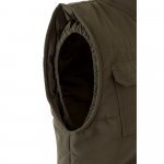 VL MEFITIS. Multi-pocket padded vest (220g/m&sup2;), in polyester (100%) - Army green