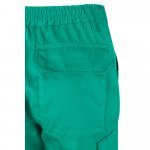 VL ASCLEPIUS. Pantaloni din twill cu buzunare multiple (200 g/m&sup2;), din bumbac (35%) și poliester (65%) - Verde