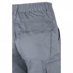 VL ASCLEPIUS. Pantaloni din twill cu buzunare multiple (200 g/m&sup2;), din bumbac (35%) și poliester (65%) - Gri