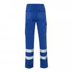 VL ASCLEPIUS. Pantaloni din twill cu buzunare multiple (200 g/m&sup2;), din bumbac (35%) și poliester (65%) - Albastru Royal