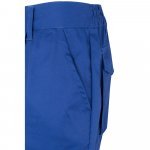 VL ASCLEPIUS. Pantaloni din twill cu buzunare multiple (200 g/m&sup2;), din bumbac (35%) și poliester (65%) - Albastru Royal