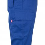 VL ASCLEPIUS. Pantaloni din twill cu buzunare multiple (200 g/m&sup2;), din bumbac (35%) și poliester (65%) - Albastru Royal