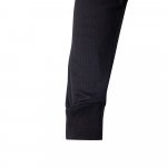 VL VULCAN LARGE. Polo bicolor bird-eye (160g/m&sup2;) de manga comprida, em poli&eacute;ster (100%) - Preto/Amarelo