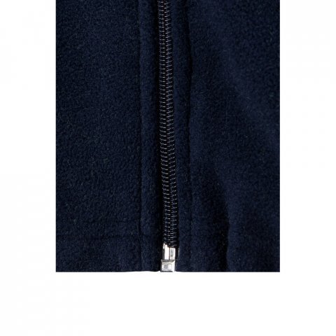 VL EROS. Casaco polar bicolor (280g/m&sup2;), em poli&eacute;ster (100%) - Azul marinho/Amarelo