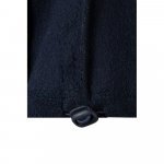 VL EROS. Casaco polar bicolor (280g/m&sup2;), em poli&eacute;ster (100%) - Azul marinho/Amarelo