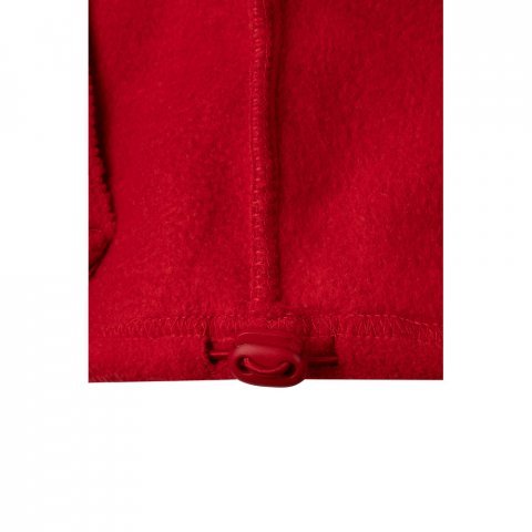 VL EROS. Casaco polar bicolor (280g/m&sup2;), em poli&eacute;ster (100%) - Vermelho/Amarelo