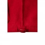 VL EROS. Casaco polar bicolor (280g/m&sup2;), em poli&eacute;ster (100%) - Vermelho/Amarelo