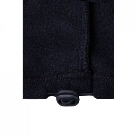 VL EROS. Casaco polar bicolor (280g/m&sup2;), em poli&eacute;ster (100%) - Azul marinho/Laranja