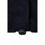 VL EROS LARGE. Two-tone fleece jacket (280g/m&sup2;), in polyester (100%) - Navy blue/Orange
