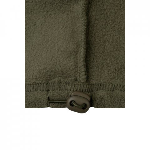 VL EROS LARGE. Two-tone fleece jacket (280g/m&sup2;), in polyester (100%) - Army green/Yellow