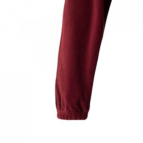 VL EROS LARGE. Two-tone fleece jacket (280g/m&sup2;), in polyester (100%) - Burgundy/Yellow