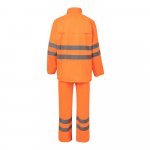 VL VENUS. Ensemble de pluie (130g/m&sup2;), en polyester (100%) avec finition PU - Orange hexchrome