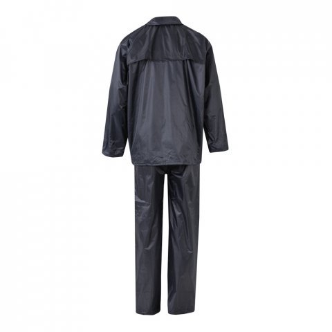 VL SEDNA. Regndress (225 g/m&sup2;), todelt i polyester (100 %) med PVC-belegg - Bl&aring;