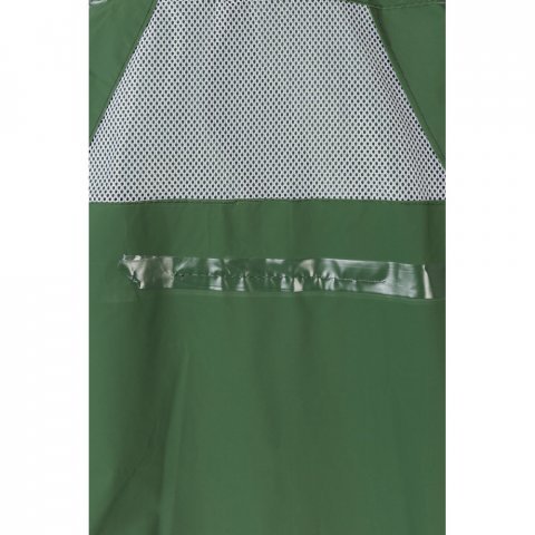 VL SEDNA. Regndress (225 g/m&sup2;), todelt i polyester (100 %) med PVC-belegg - Gr&oslash;nn