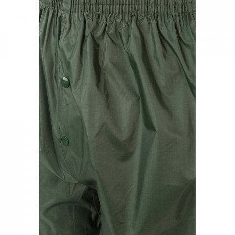 VL SEDNA. Regndress (225 g/m&sup2;), todelt i polyester (100 %) med PVC-belegg - Gr&oslash;nn