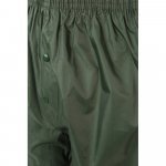 VL SEDNA. Regndress (225 g/m&sup2;), todelt i polyester (100 %) med PVC-belegg - Gr&oslash;nn