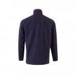 VL GERAS. Jachetă fleece bicoloră (220g/m&sup2;) din poliester (100%) - Albastru/Roșu