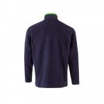 VL GERAS. Jachetă fleece bicoloră (220g/m&sup2;) din poliester (100%) - Albastru/Verde