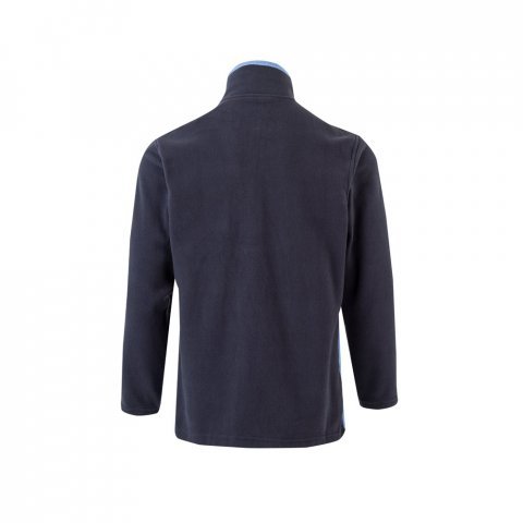 VL GERAS. Jachetă fleece bicoloră (220g/m&sup2;) din poliester (100%) - Albastru/Albastru deschis