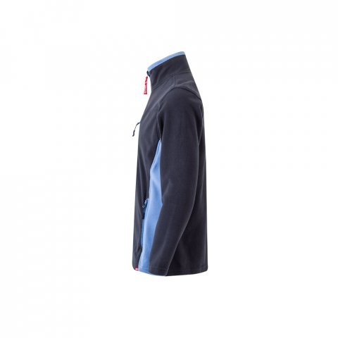 VL GERAS. Jachetă fleece bicoloră (220g/m&sup2;) din poliester (100%) - Albastru/Albastru deschis