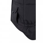 VL NERGAL. Colete acolchoado, bicolor multibolsos (120g/m&sup2;), em poli&eacute;ster (100%) - Preto/Azul Claro