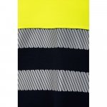 VL BASTET. Двуцветна тениска с пике (150 г/м&sup2;), от памук (55%) и полиестер (45%) - Син/жълт