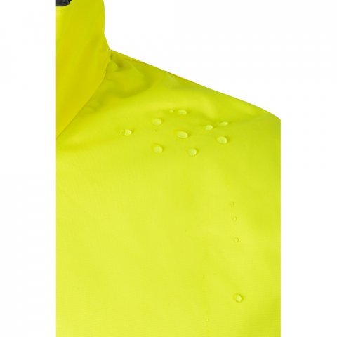 VL THEMIS. Parka bicoloră (190g/m&sup2;), din poliester (100%), cu strat PU - Gri/Galben