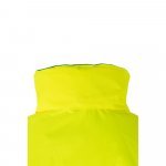 VL THEMIS. Parka bicoloră (190g/m&sup2;), din poliester (100%), cu strat PU - Verde/Galben