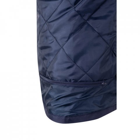 VL THEMIS LARGE. Zweifarbiger Parka (190g/m&sup2;), aus Polyester (100%), mit PU-Beschichtung - Marineblau/Gelb