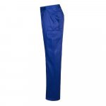 VL MABON. Pantaloni din twill cu mai multe buzunare (200g/m&sup2;), din bumbac (35%) și poliester (65%) - Albastru Royal