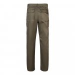 VL MABON. Pantaloni din twill cu mai multe buzunare (200g/m&sup2;), din bumbac (35%) și poliester (65%) - Verde armată