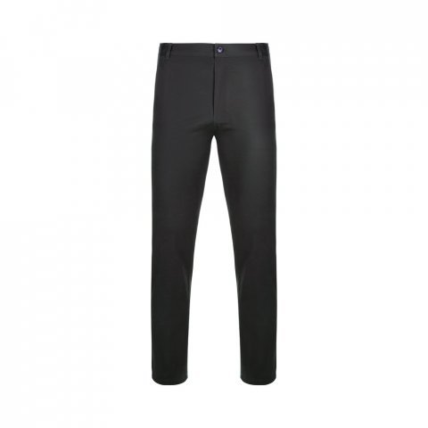 VL VISHNU. Unisex stretch chino pants (260g/m&sup2;), in cotton (98%) and elastane (2%) - Black