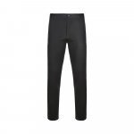 VL VISHNU. Unisex stretch chino pants (260g/m&sup2;), in cotton (98%) and elastane (2%) - Black