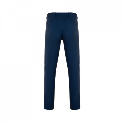 VL VISHNU. Unisex stretch chino pants (260g/m&sup2;), in cotton (98%) and elastane (2%) - Navy blue
