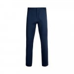 VL VISHNU. Unisex stretch chino pants (260g/m&sup2;), in cotton (98%) and elastane (2%) - Navy blue