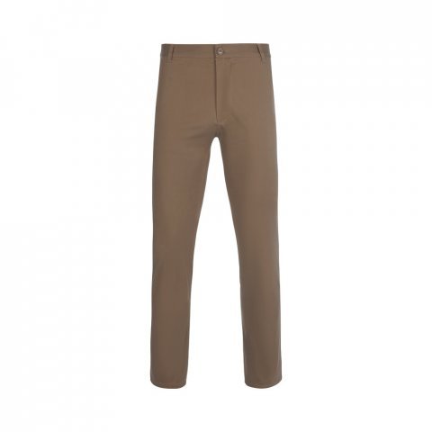 VL VISHNU. Unisex stretch chino pants (260g/m&sup2;), in cotton (98%) and elastane (2%) - Light natural