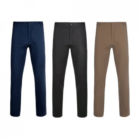 VL VISHNU. Unisex stretch chino pants (260g/m&sup2;), in cotton (98%) and elastane (2%)