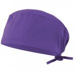 VL ENLIL. Gorro de sarja sanit&aacute;rio (190g/m&sup2;), em algod&atilde;o (35%) e poli&eacute;ster (65%) - Lil&aacute;s