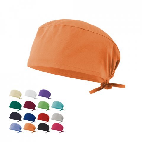 VL ENLIL. Gorro de sarja sanit&aacute;rio (190g/m&sup2;), em algod&atilde;o (35%) e poli&eacute;ster (65%)