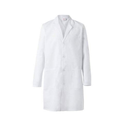 VL OGUN. Twill blouse (180g/m&sup2;), in cotton (20%) and polyester (80%) - White