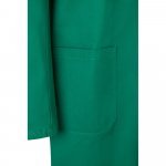 VL DANU. Bata de sarja (175g/m&sup2;), em algod&atilde;o (35%) e poli&eacute;ster (65%) - Verde