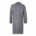 VL DANU. Bata de sarja (175g/m&sup2;), em algod&atilde;o (35%) e poli&eacute;ster (65%) - Cinzento