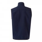 VL VARUNA. Softshell vest (280g/m&sup2;), met polaire voering, van polyester (94%) en elastaan (6%) - Marineblauw