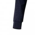 VL PLUTO LARGE. Polo bicolor piqu&eacute; (150g/m&sup2;) de manga comprida, em algod&atilde;o (55%) e  poli&eacute;ster (45%) - Azul marinho/Amarelo