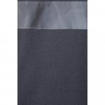 VL PLUTO LARGE. Polo bicolor piqu&eacute; (150g/m&sup2;) de manga comprida, em algod&atilde;o (55%) e  poli&eacute;ster (45%) - Cinzento/Amarelo