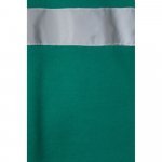 VL PLUTO LARGE. Polo bicolor piqu&eacute; (150g/m&sup2;) de manga comprida, em algod&atilde;o (55%) e  poli&eacute;ster (45%) - Verde/Amarelo